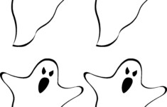Ghost Template Printable NEO Coloring