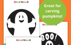 3 Free Printable Cute Ghost Pumpkin Stencils within Cute Ghost Pumpkin Carving Stencil Printable Free