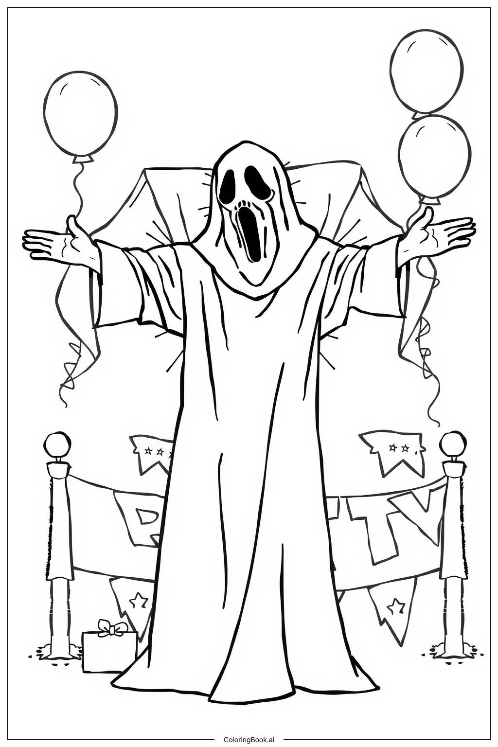 30 Ghost Coloring Pages (Free Pdf &amp;amp; Png Printables) intended for Printable Ghost Coloring Pages For Adults