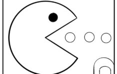 30 New Pac-Man Coloring Pages (100% Free To Print) within Pac Man Ghost Template Printable