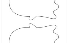 48 Ghost Templates (Free Pdf Printables) for Printable Ghost Outline Template