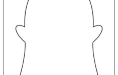 48 Ghost Templates (Free Pdf Printables) in Ghost Outline Printable Free