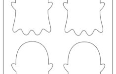 48 Ghost Templates (Free Pdf Printables) with regard to Small Ghost Printable