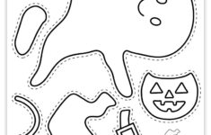 93 Free Printable "Build Your Own" Crafts for Printable Ghost Craft
