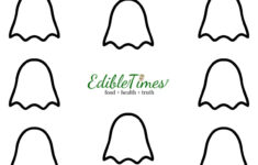 A One-Stop, Free Shop For Macaron Templates | Edible Times with Ghost Macaron Template Printable