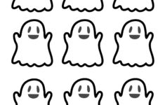 Cute Ghost Outline - Free Printables - Add A Little Adventure intended for Little Ghost Printable
