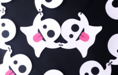 Emoji Ghost Banner With Cricut Template And Printable - Awesome regarding Ghost Banner Printable