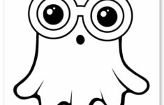 Free Cute Ghost Coloring Pages regarding Ghost Preschool Printables