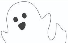 Free Ghost Printables (5 Options) throughout Ghost Stencil Printable For Kids