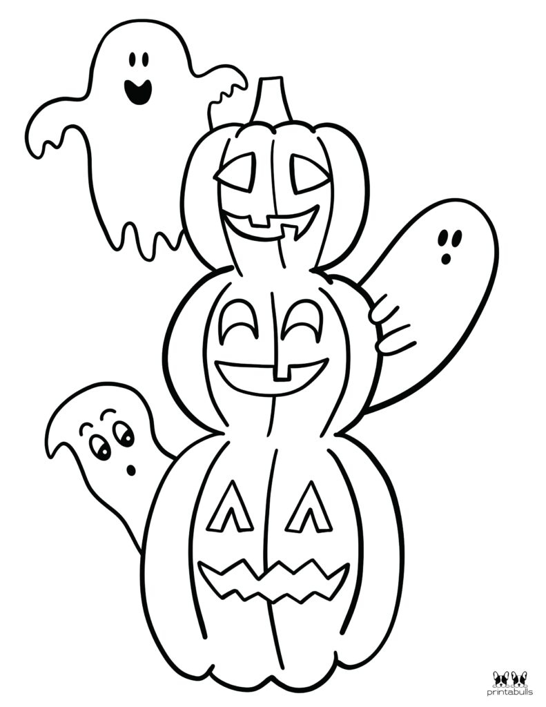 Free Printable Ghost Coloring Pages | Printabulls for Free Ghost Printable Coloring Pages