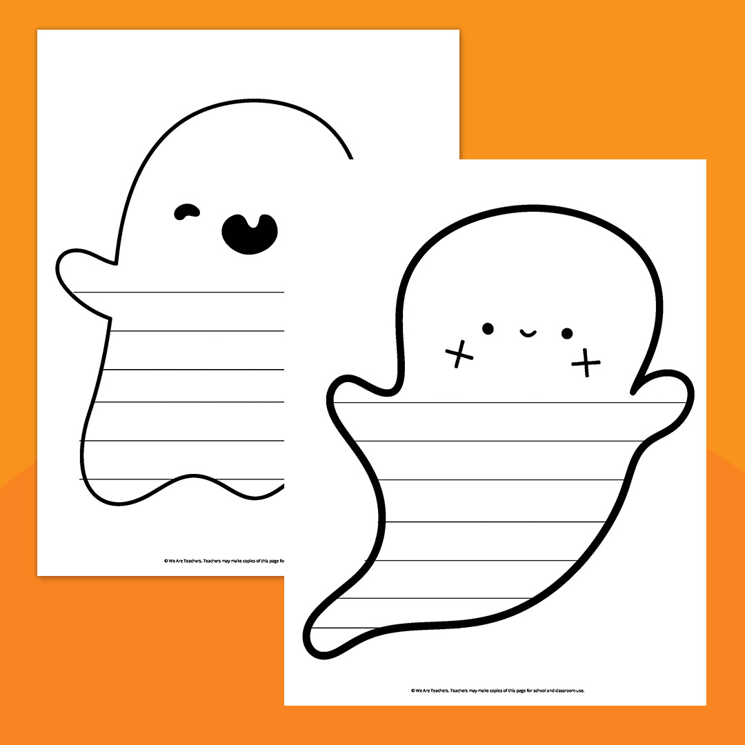 Free Printable Ghost Template For Spooky Fun for Printable Ghost Templates