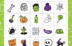 Free Printable Halloween Bingo Game - Favorite Printables pertaining to Ghost Bingo Printable