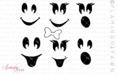 Ghost Face Bundle with regard to Printable Ghost Face Patterns