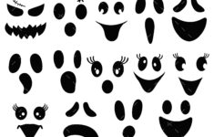 Ghost Face Svg Bundle, Png, Halloween Svg, Cricut, Ghost Design with regard to Ghost Eyes Printable