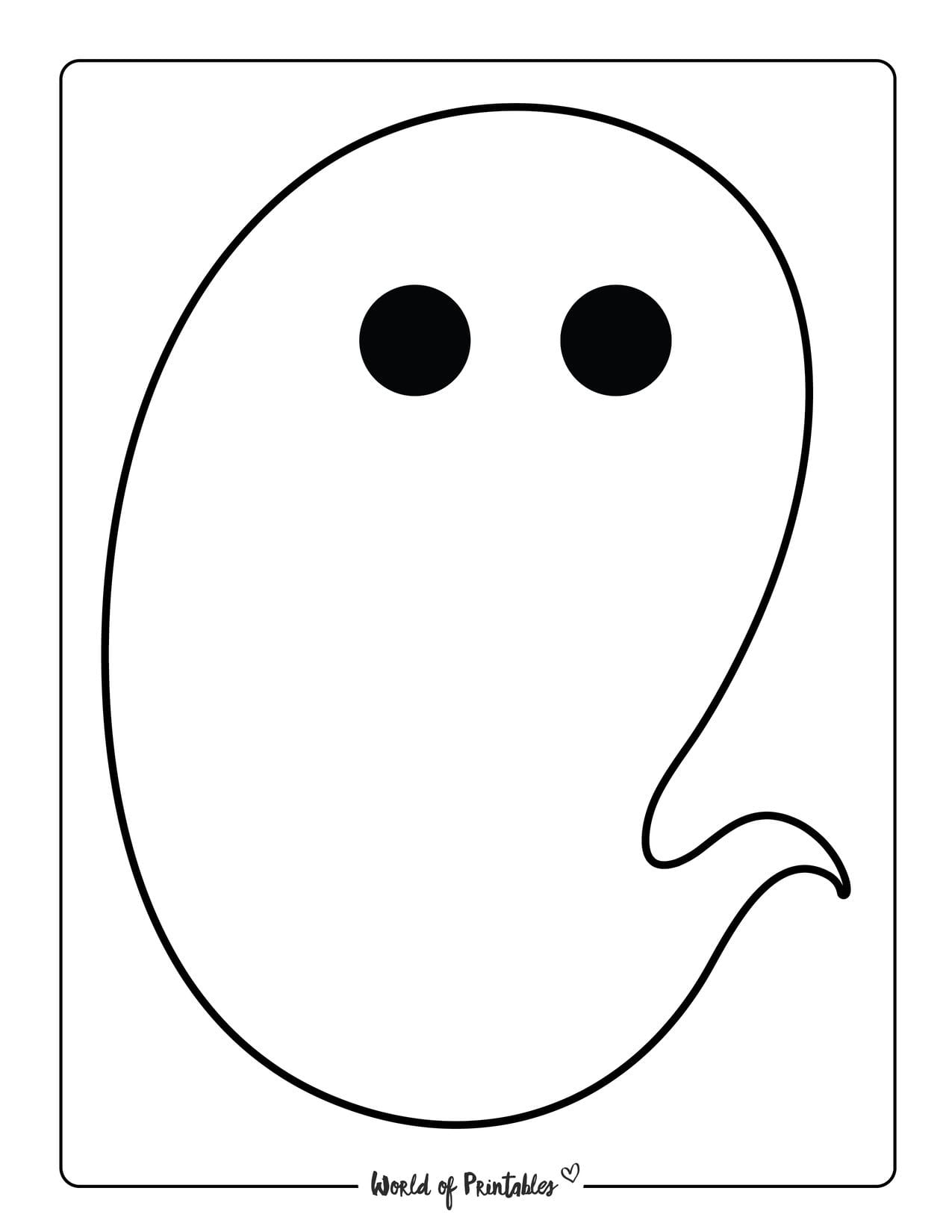 Ghost Printables - World Of Printables for Mini Ghost Printable