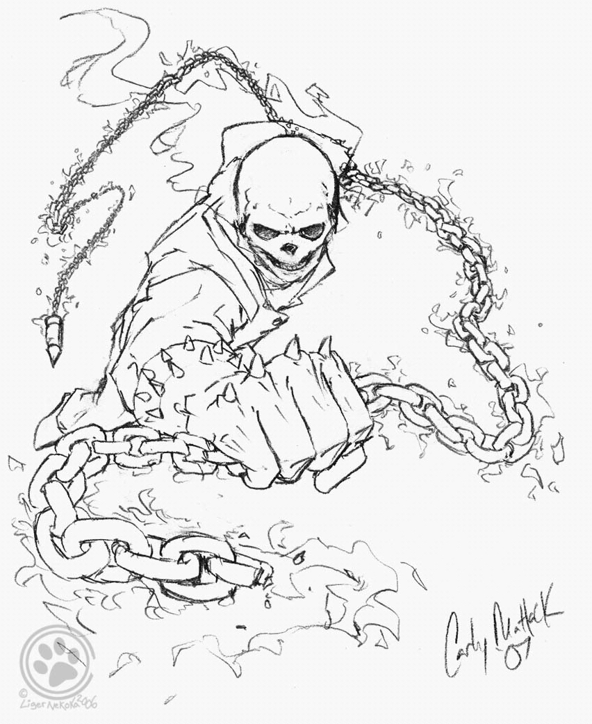 Ghost Rider #82069 (Superheroes) – Free Printable Coloring Pages with regard to Ghost Rider Printables