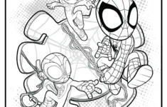 Ghost Spider Coloring Pages To Print - Free Printable Coloring Pages regarding Free Printable Ghost Spider Pictures