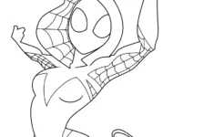 Ghost Spider Coloring Pages To Print - Free Printable Coloring Pages within Ghost Spider Coloring Pages Printable