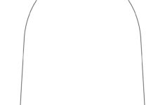 Ghost Template - Childhood Magic in Ghost Shape Printable