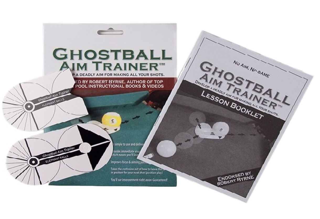 Ghostball Aim Trainer - Peters Billiards intended for Printable Ghost Ball Trainer