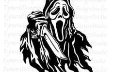 Ghostface Cricut - Etsy regarding Scream Ghost Face Template Printable