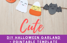 Halloween Printables - Dear Creatives pertaining to Printable Ghost Garland