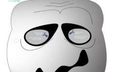 Have A Spooktacular Time With Free Printable Halloween Masks From for Free Printable Ghost Mask