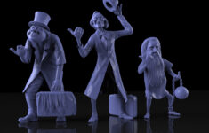 Hitchhiking Ghosts Haunted Mansion 3D Print Model with regard to Hitchhiking Ghosts Printable