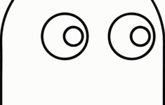 Pac-Man Coloring Pages - Best Coloring Pages For Kids pertaining to Pac Man Ghost Template Printable