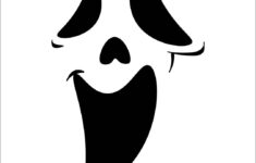 Pin Page intended for Scary Ghost Face Printable