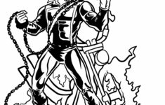 Printable Ghost Rider Coloring Page with Ghost Rider Printable Coloring Pages