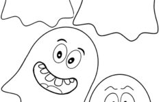 Printable Ghosts For Halloween - Rooftop Post Printables for Printable Ghost Decorations