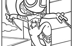 Spidey And His Amazing Friends Coloring Pages: 20 Free Printables within Ghost Spider Coloring Page Printable