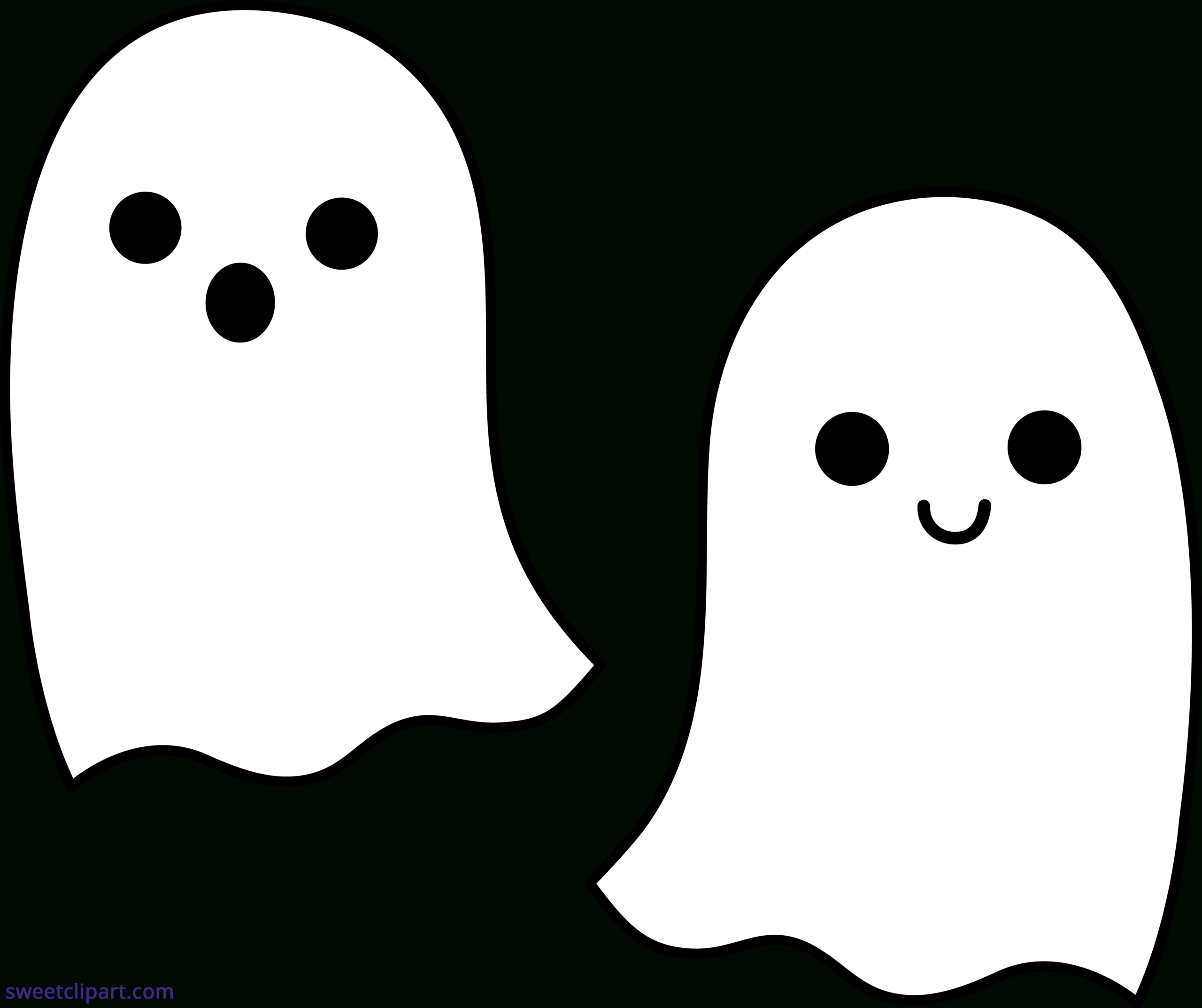 Sweet Clip Art - Cute Free Clip Art And Coloring Pages within Ghost Printable Clipart