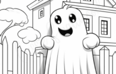 The Cutest Ghost Coloring Pages - Cassie Smallwood intended for Free Printable Ghost Coloring Pages