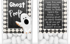 Tic Tac Ghost Poop, Druckbare Halloween Etiketten, Diy Halloween, Halloween  Ausdrucke, Tic Tac Etiketten, Instant Download, Lustiger Geisterkacke Gag in Halloween Ghost Poop Printable