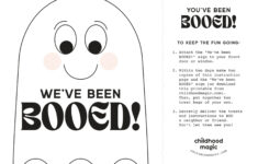 You'Ve Been Booed! (Free Printable) - Childhood Magic intended for You&amp;#039;ve Been Booed Ghost Printable