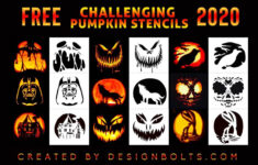10 Challenging Pumpkin Carving Stencils, Templates &amp; Patterns For throughout Printable Pumpkin Stencils Hard
