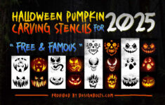 10 Most Famous Pumpkin Carvings Stencils Of Designbolts For regarding Pumpkin Stencils Printable 2025