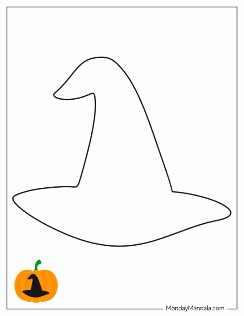 100 Pumpkin Carving Stencils (Free Pdf Printables) inside Witch Pumpkin Stencils Free Printable