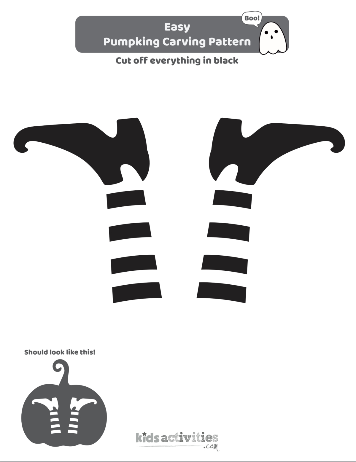 12 Free Pumpkin Stencils For Halloween -Kids Activities Blog intended for Printable Mummy Pumpkin Stencil