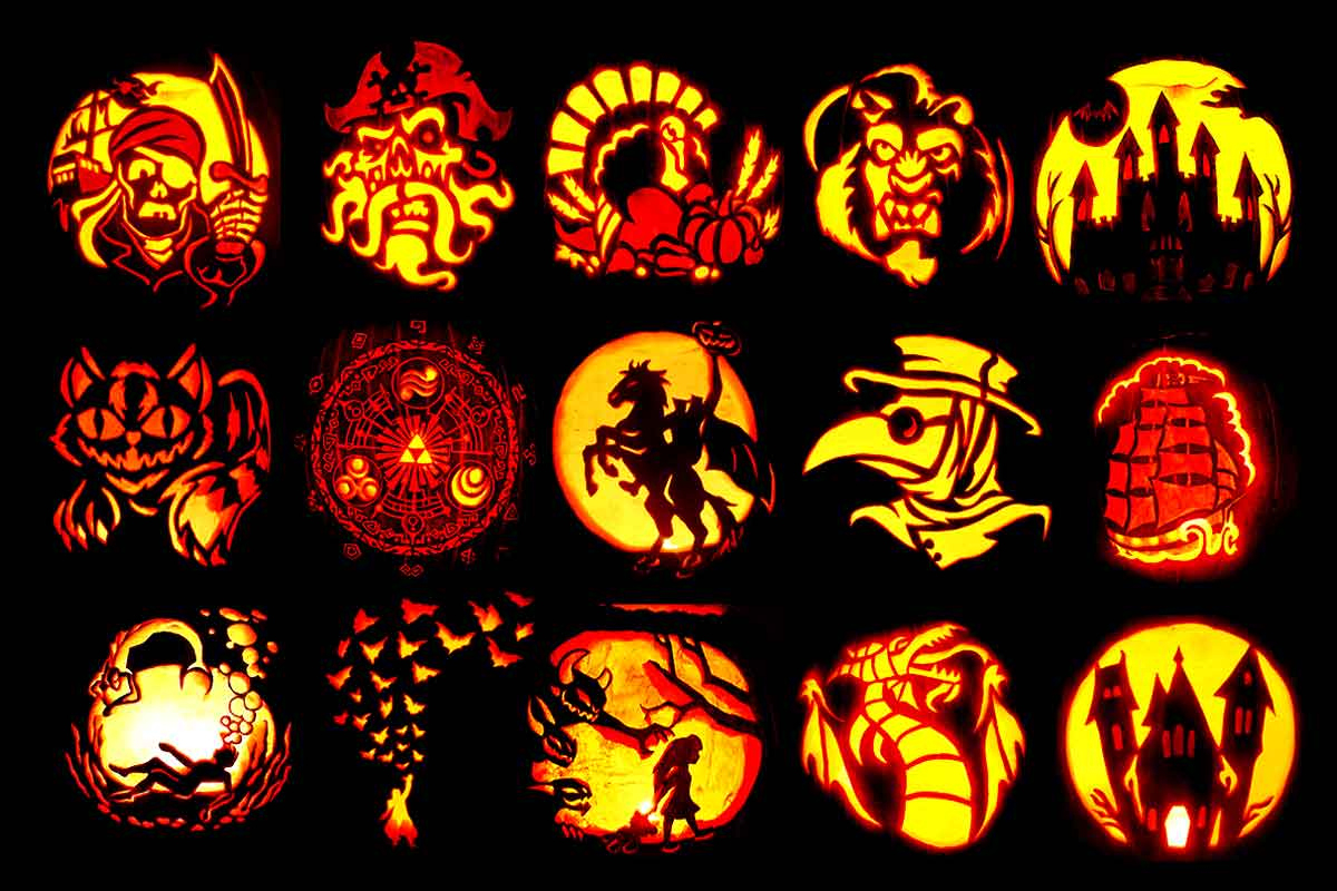 1700+ Scary Halloween Pumpkin Carving Ideas 2025 - Designbolts with regard to Difficult Pumpkin Carving Patterns Free Printable