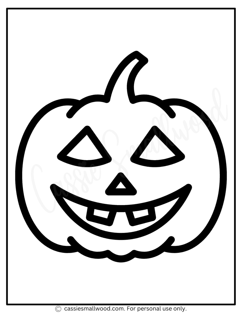 23 Awesome Pumpkin Outlines - Cassie Smallwood with regard to Halloween Pumpkin Cut Out Printable