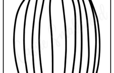 23 Awesome Pumpkin Outlines - Cassie Smallwood within Printable Tall Pumpkin Template