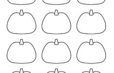 30 Blank Pumpkin Templates For Fall Crafts &amp; Activities - Originalmom for Free Printable Small Pumpkins