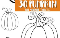30 Blank Pumpkin Templates For Fall Crafts &amp; Activities - Originalmom pertaining to Blank Pumpkin Printable Free
