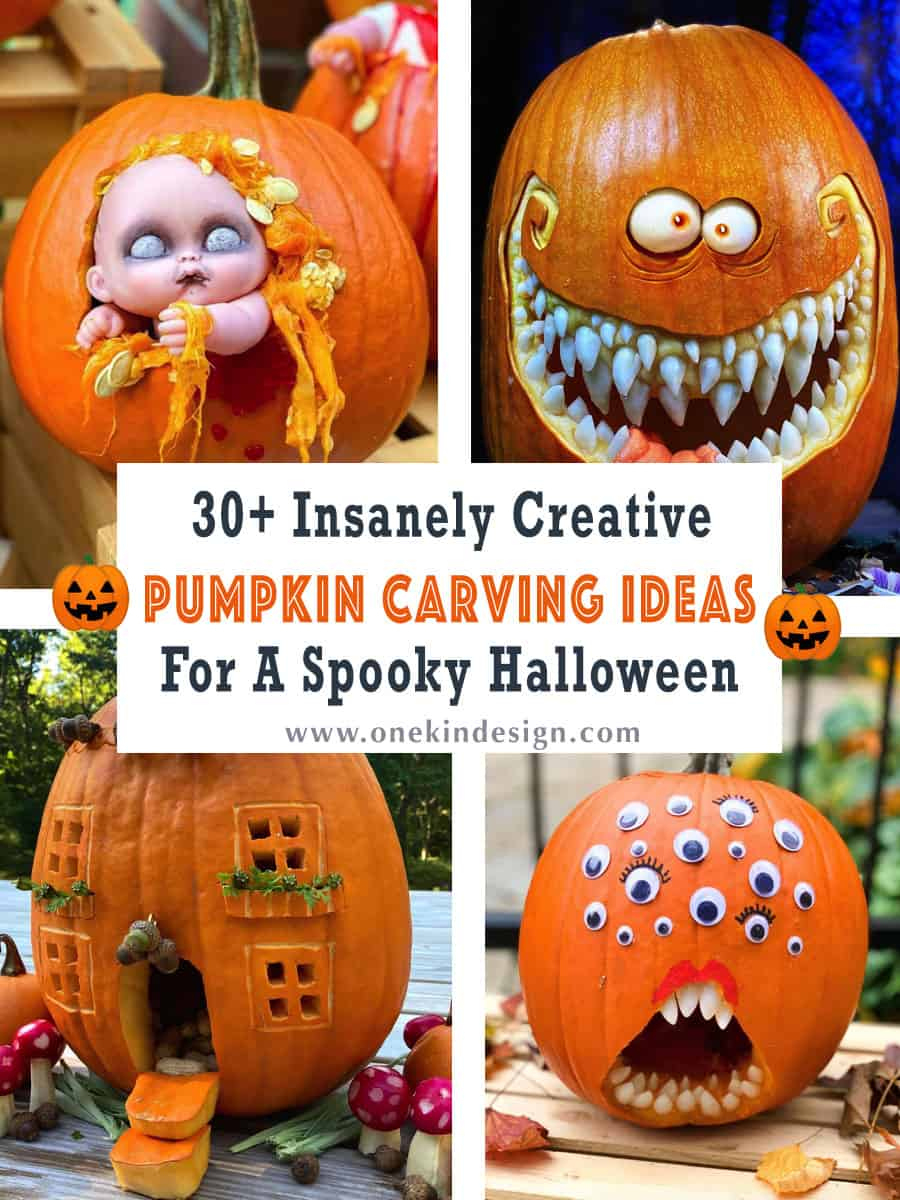 30+ Insanely Creative Pumpkin Carving Ideas For A Spooky Halloween inside Zombie Pumpkin Decorating Ideas