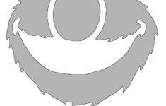 31 Days Of Halloween Hijinks Bonus Post: Free Elmo Pumpkin Stencil throughout Free Printable Elmo Pumpkin Stencil