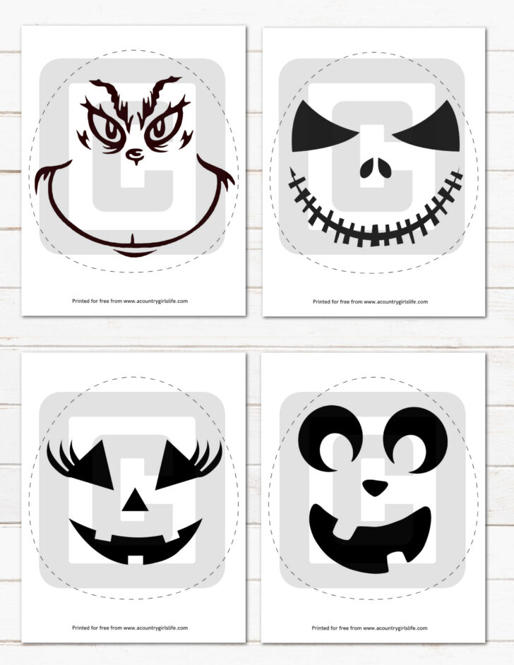 Stencils Pumpkin Carving Printable Stencils Pumpkin Carving Printable