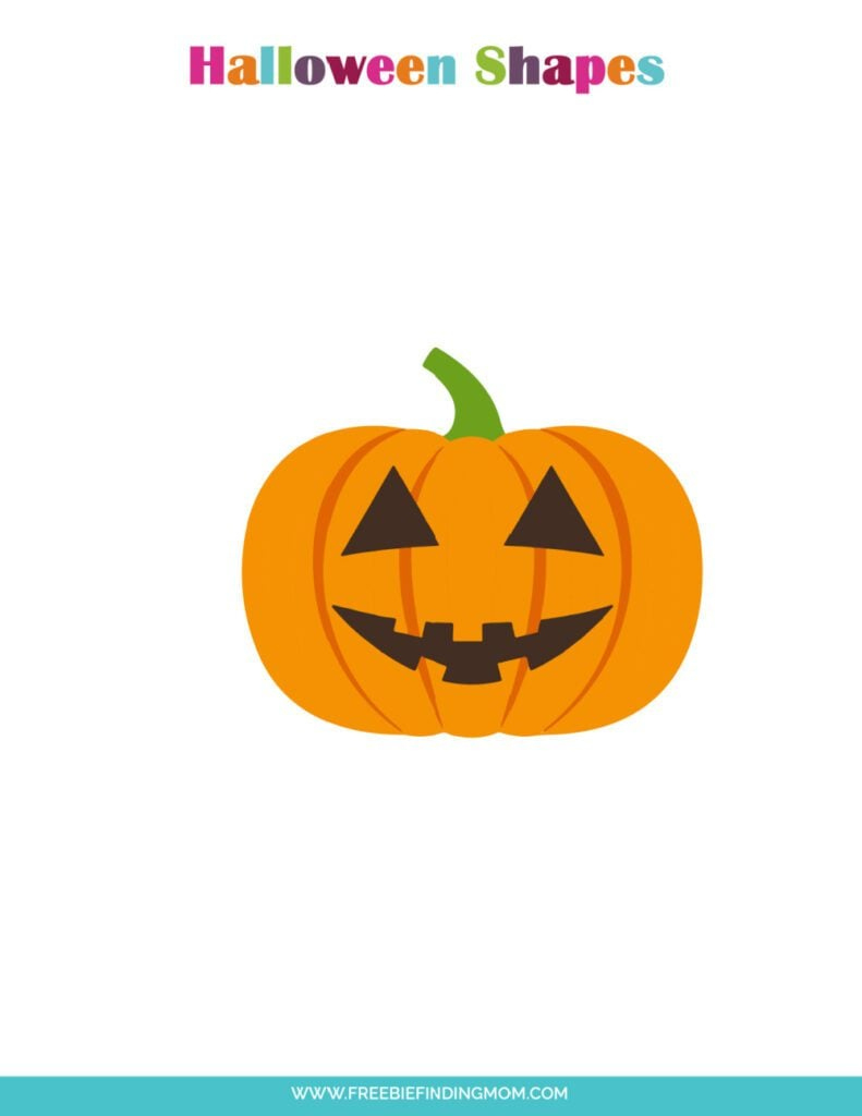 6 Free Printable Halloween Shapes with Pumpkin Printable Halloween Decorations